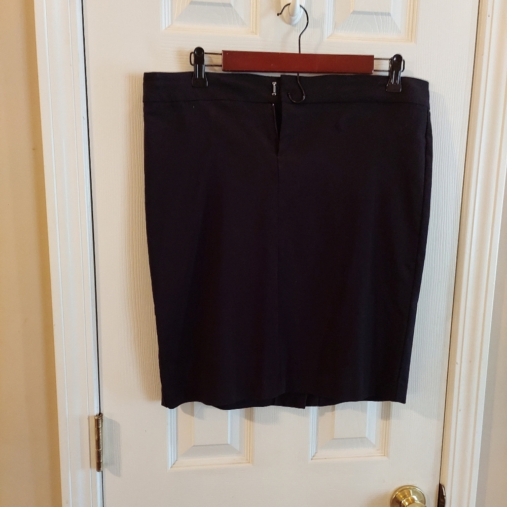 Y2k RAMPAGE CLOTHING COMPANY Short Straight Skirt Black Jr. 9 Stretch - EUC!